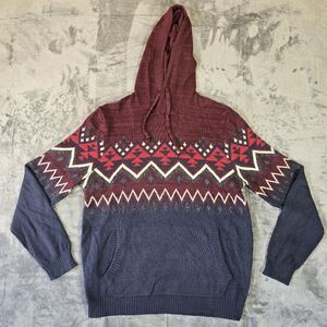 American Eagle Seriously Soft Aztec Geometric Tribal Hoodie Size Medium